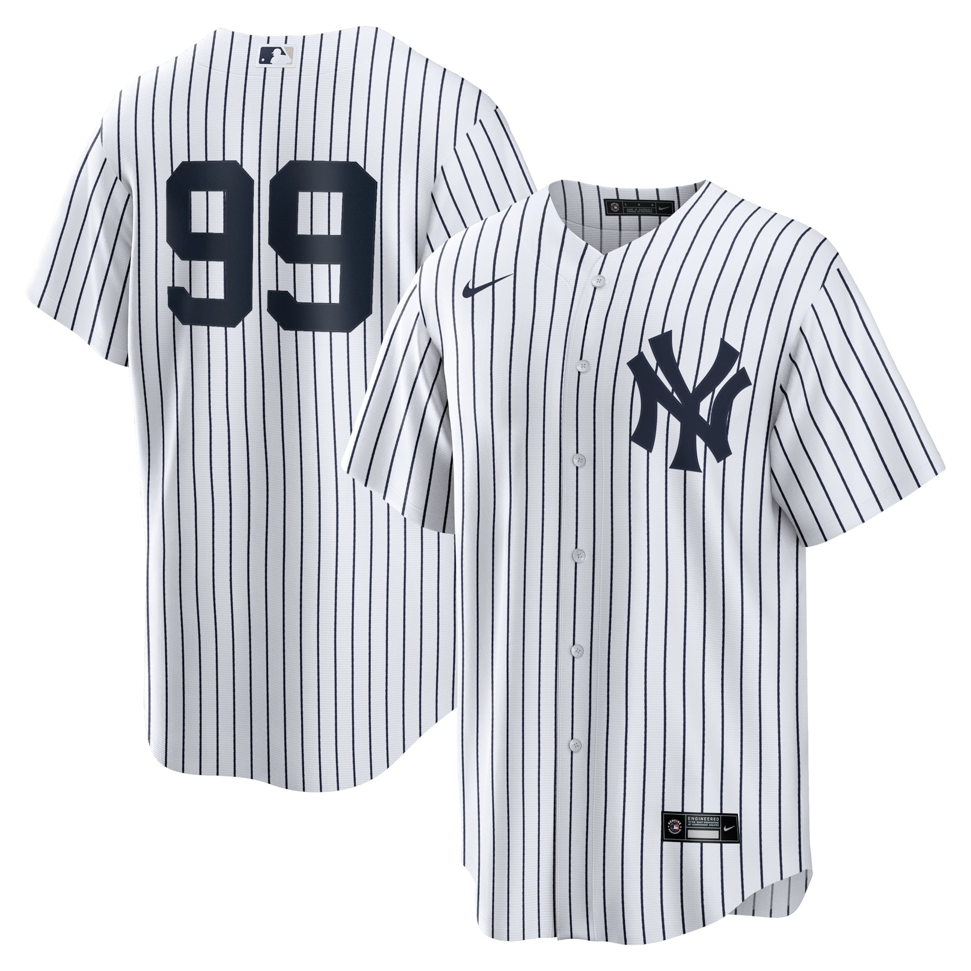 White Aaron Judge New York Yankees home limited player jersey