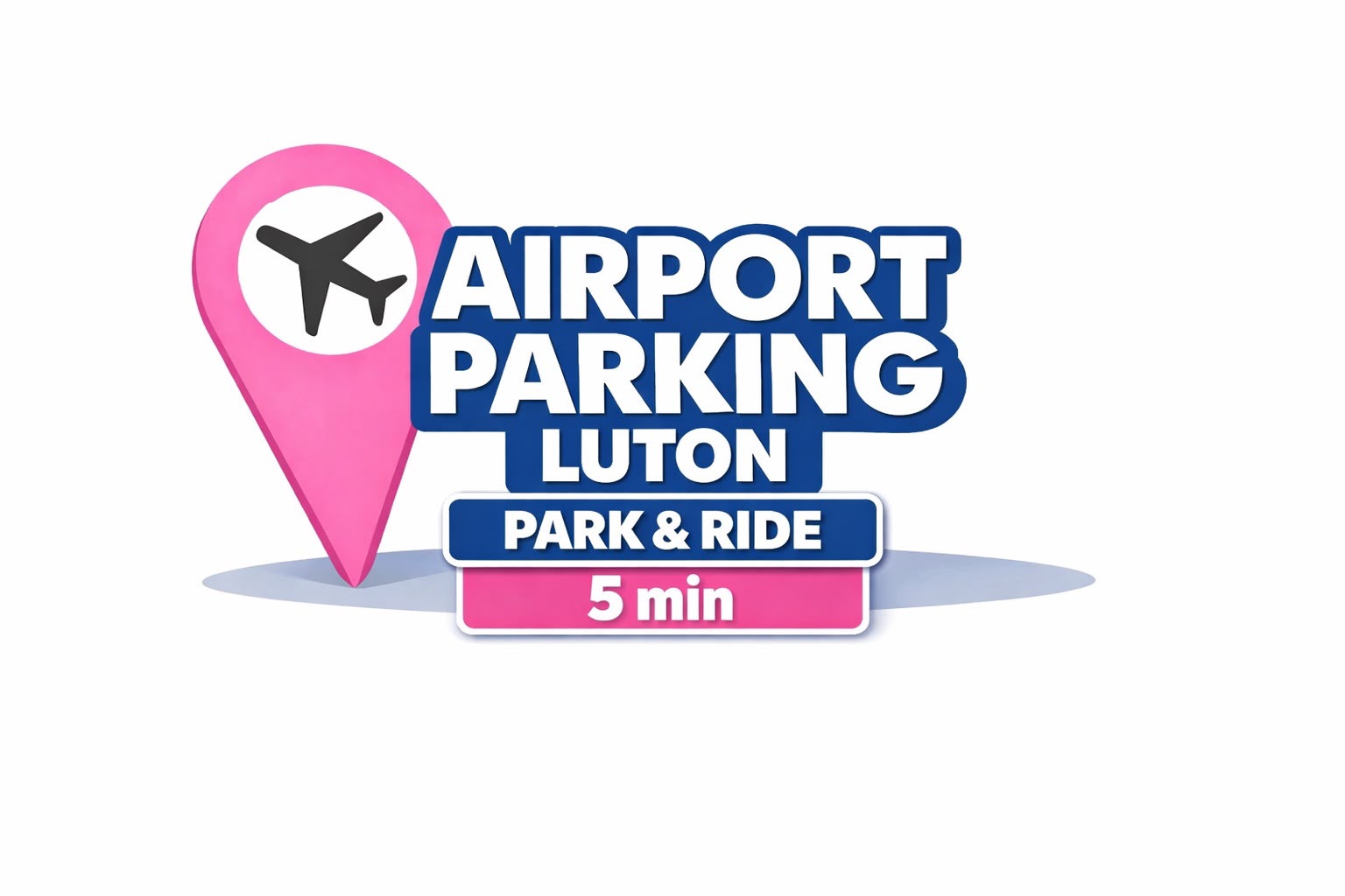 Airport Parking Luton Park and Ride service graphic