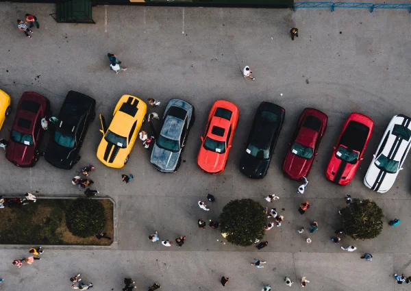 Airport car parks for a Park and Ride service