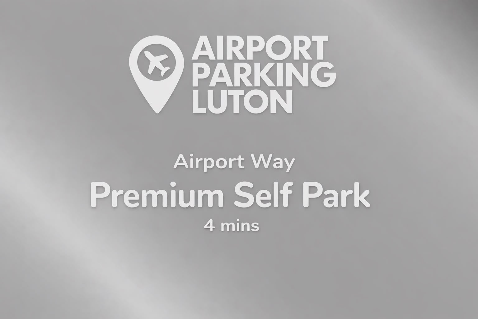 Airport Way Premium Self Park service graphic