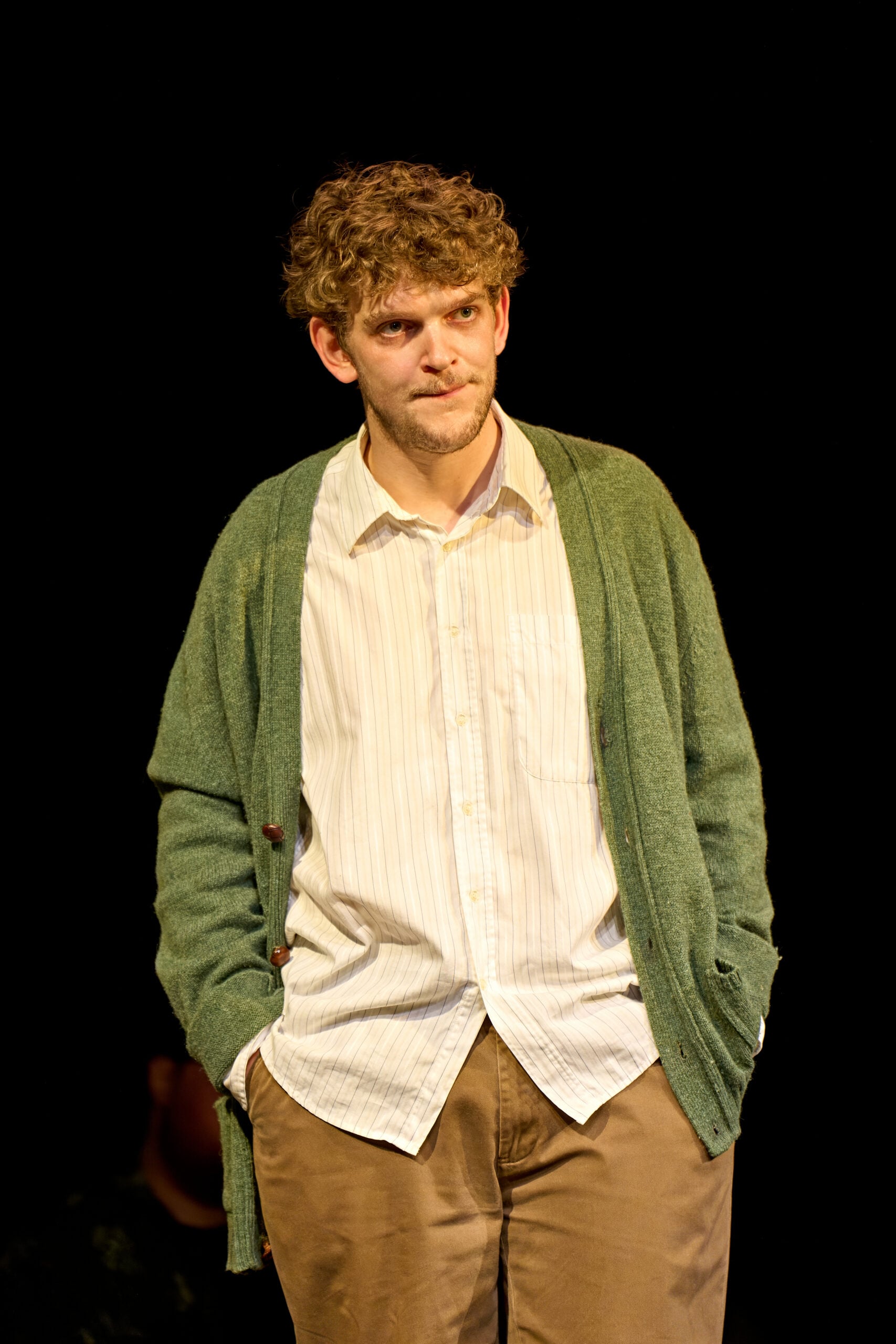 Angus Cooper as Valentine Coverly in Arcadia