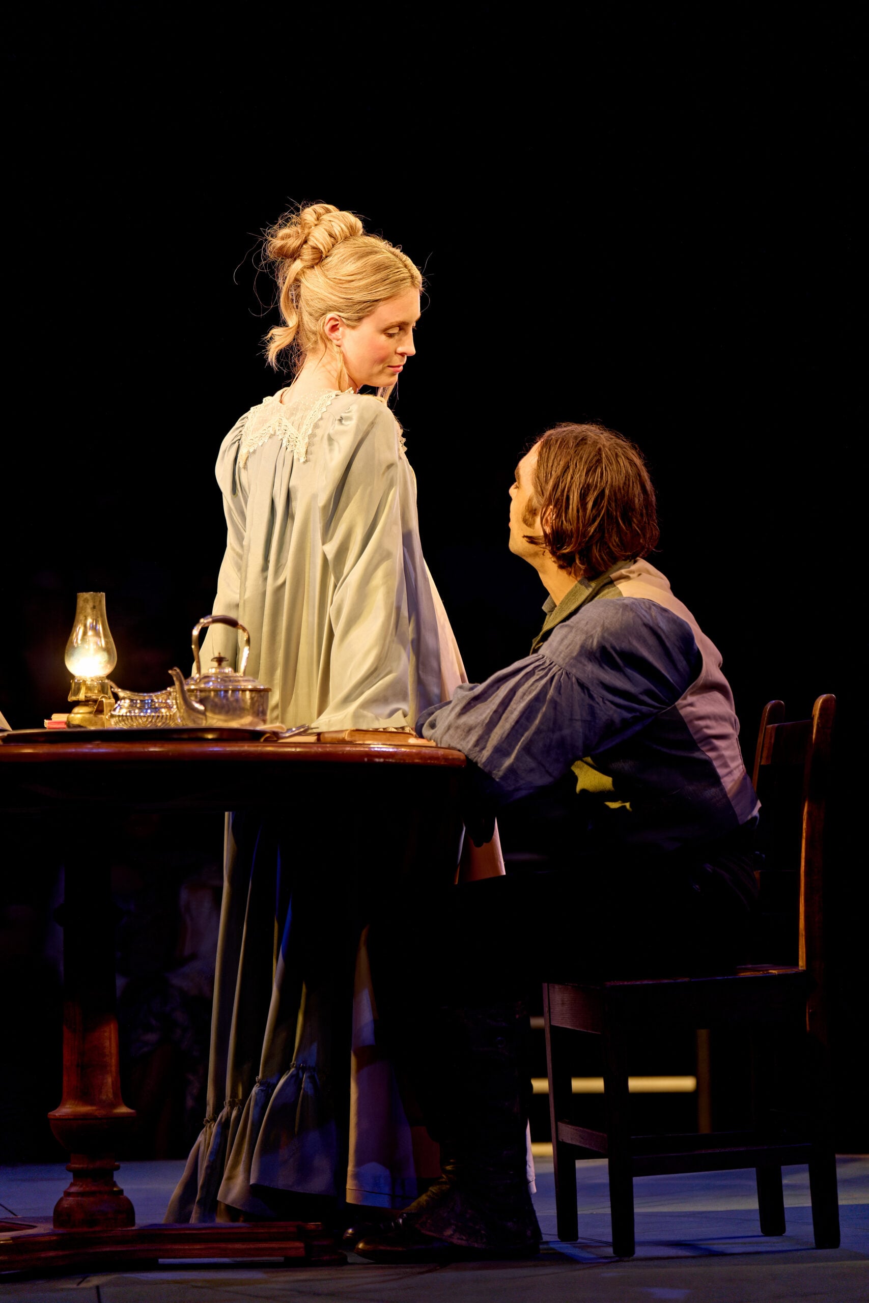 Yolanda Kettle and Seamus Dillane performing in Arcadia