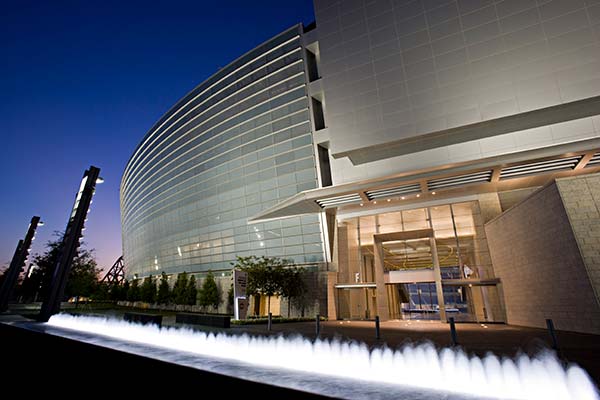 Stadium exterior entrance at AT&T Stadium