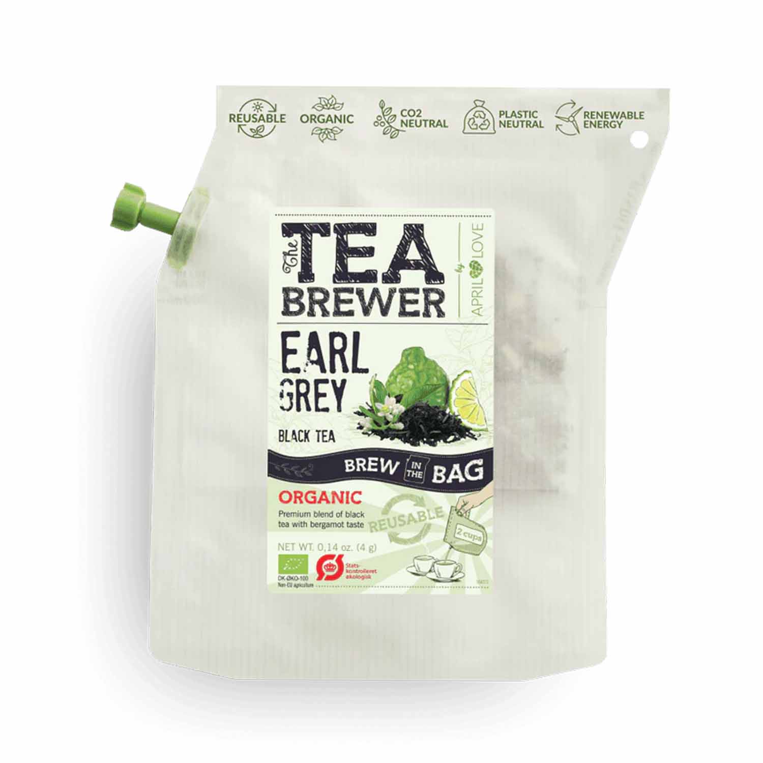 The Brew Company Earl Grey Organic Teabrewer