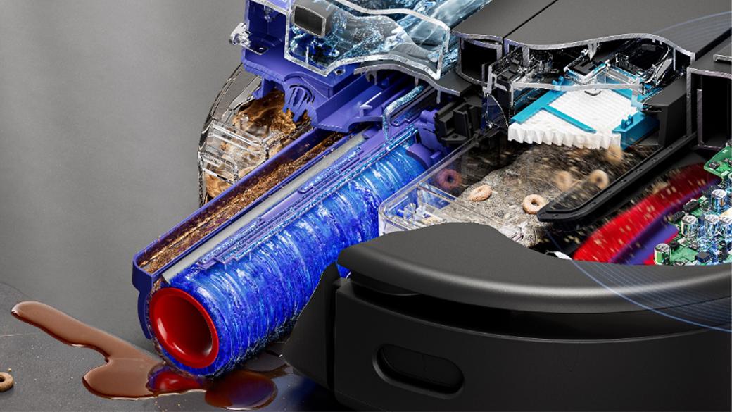 Sistemul de curățare al Dyson Spot+Scrub Ai