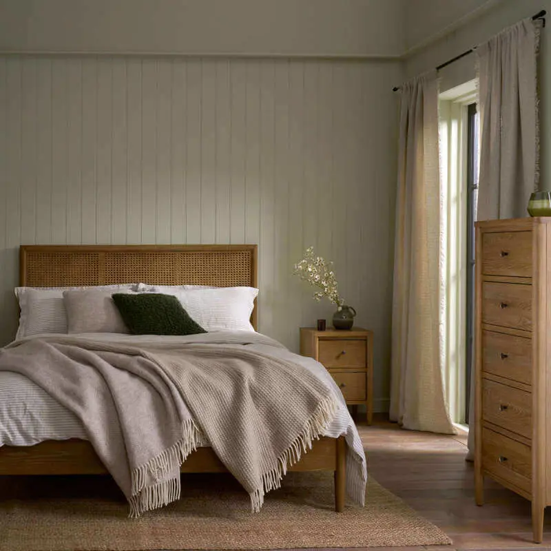 Adina Rattan Bed