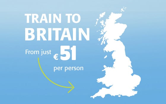 SailRail travel connecting ferry and train journeys