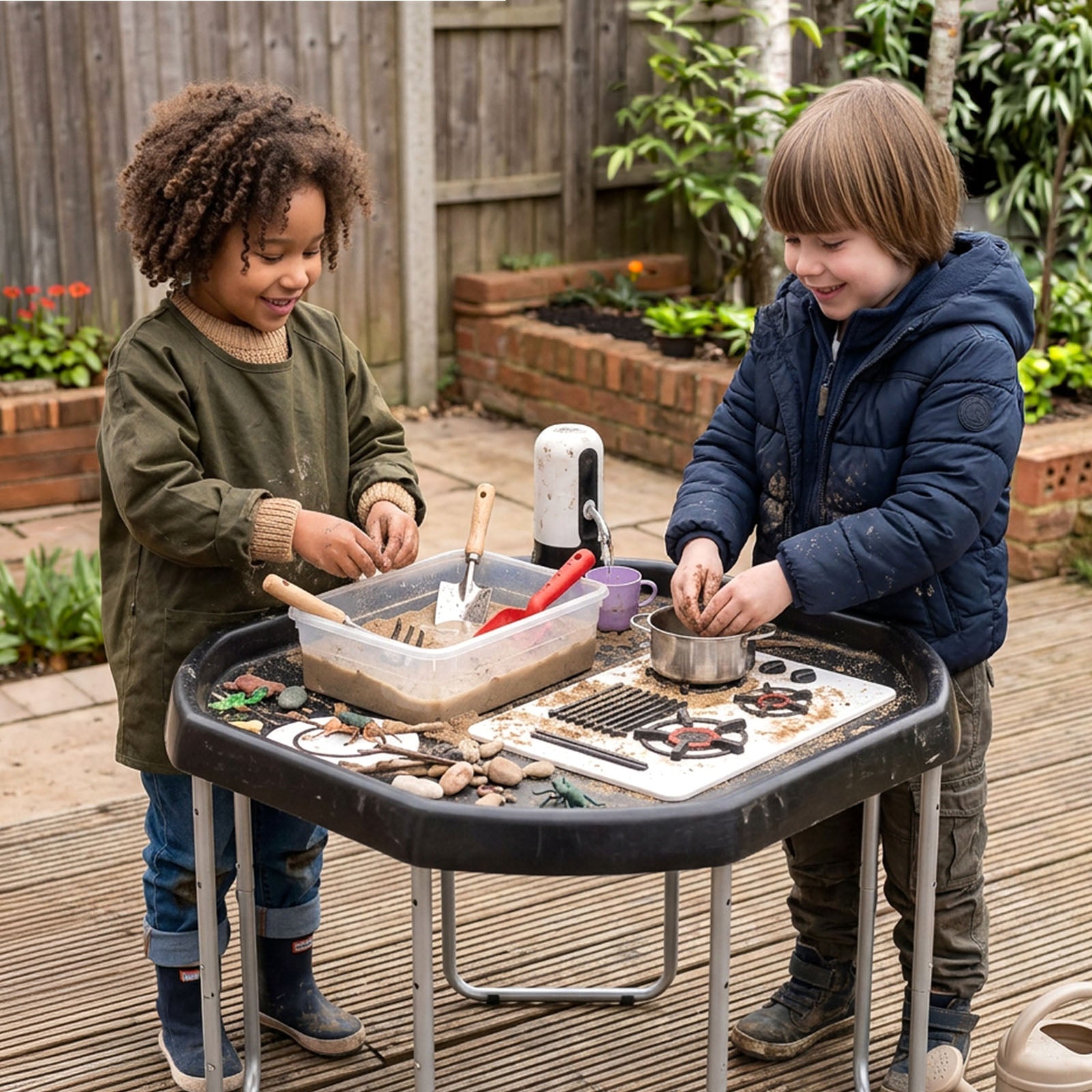 Meka Tuff Tray and Play Kitchen Set