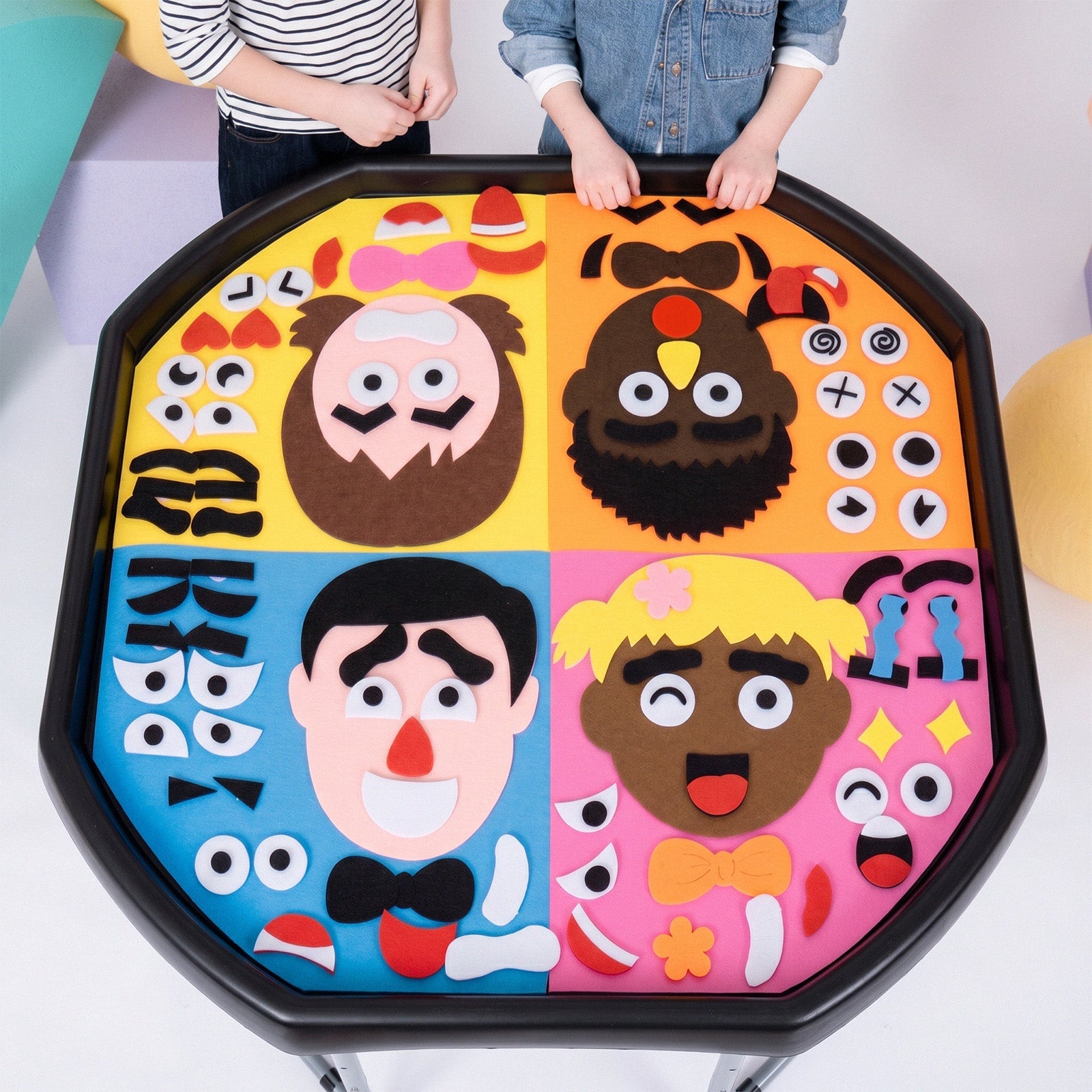 Meka Tuff Tray Set with Social Emotional Learning Insert