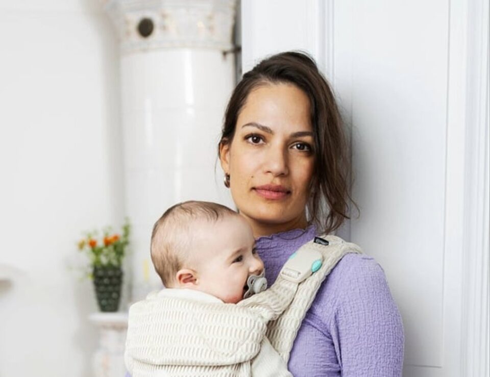 Porte-bébé Najell Easy vol. 2 en tissu mesh