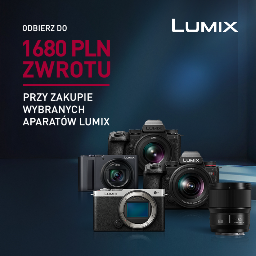 Aparat Panasonic LUMIX w letniej kampanii cashback