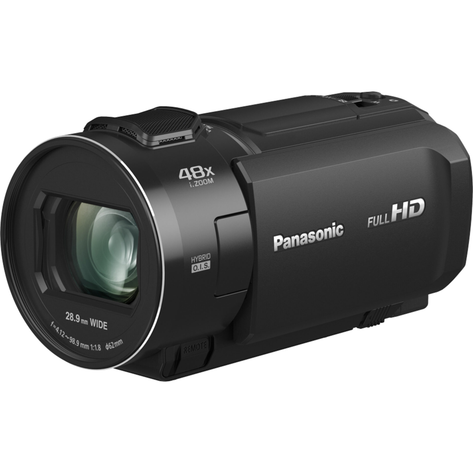 Czarna kamera Panasonic HC-V900