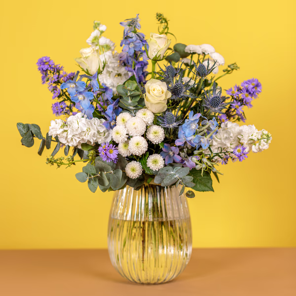 Summer Breeze bouquet in soft seasonal colours