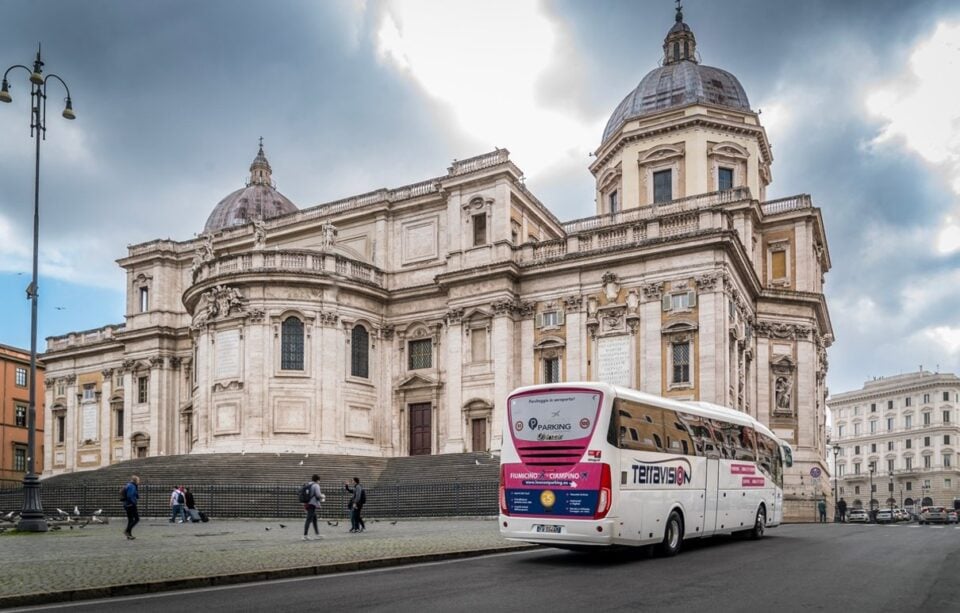 Bus Terravision entre l'aéroport de Ciampino et Rome
