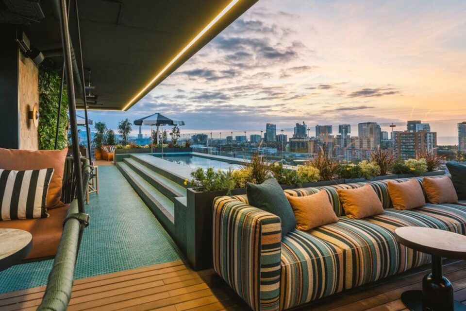 Rooftop di The Social Hub a Barcellona