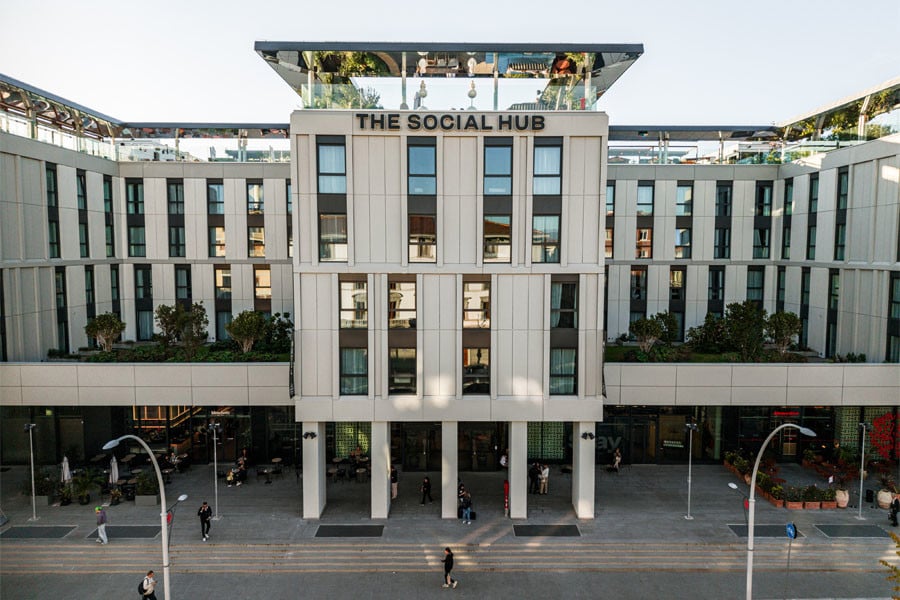 Esterno di The Social Hub Florence Belfiore