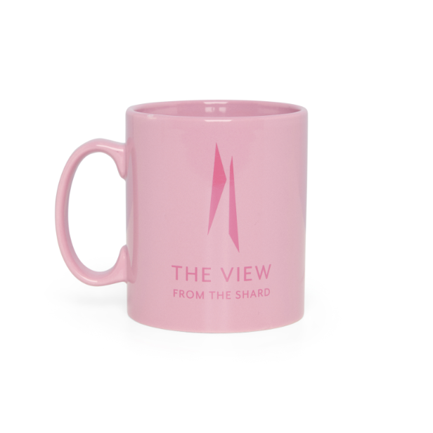 The View from The Shard Pink Ceramic Mug