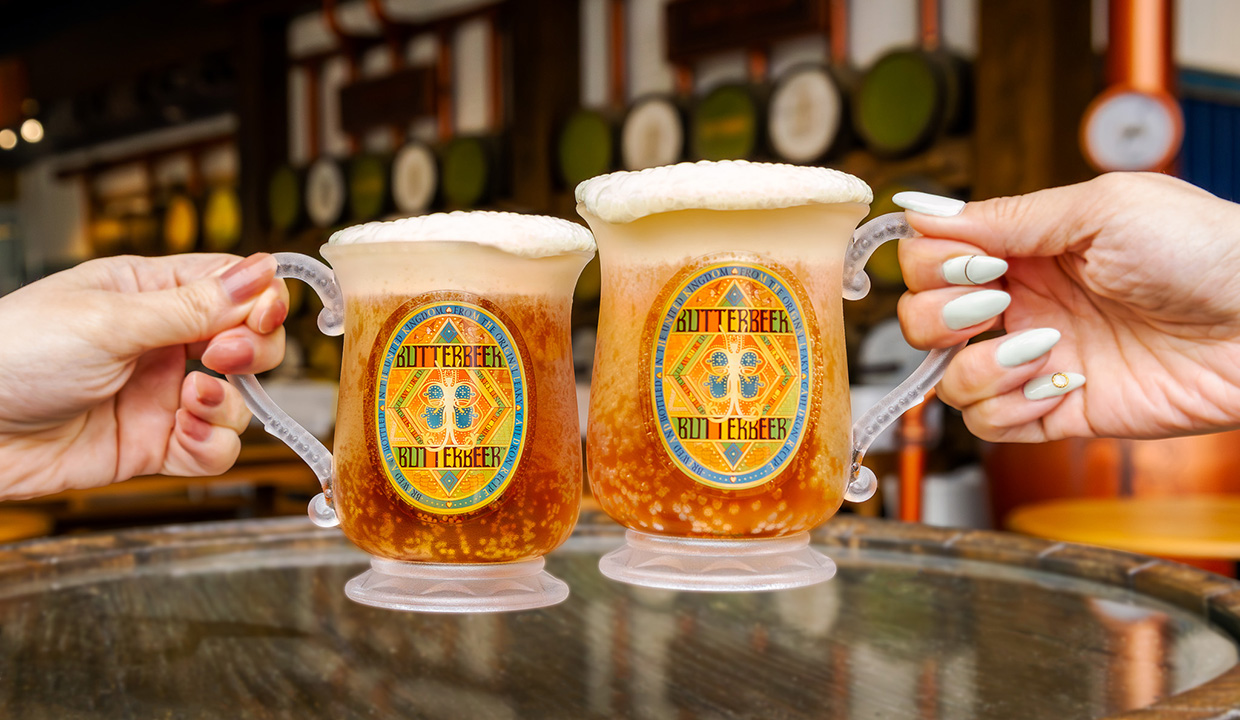 Butterbeer bar at Warner Bros. Studios Japan