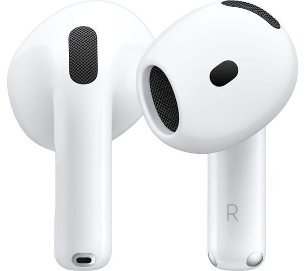 Apple AirPods 4 with active noise cancellation in white