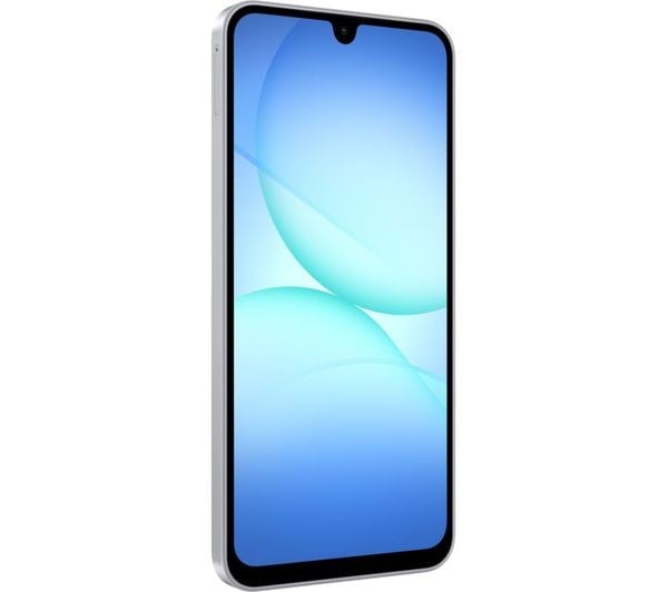 Samsung Galaxy A17 5G smartphone in grey