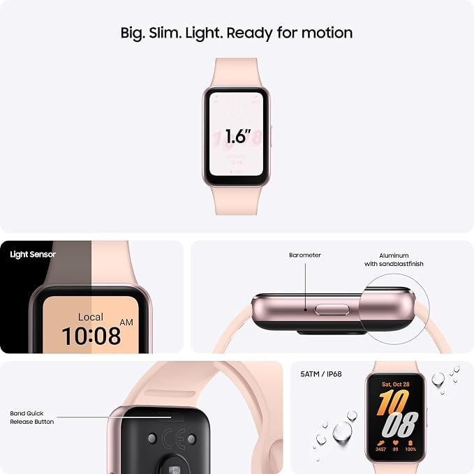 Samsung Galaxy Fit3 fitness tracker detail