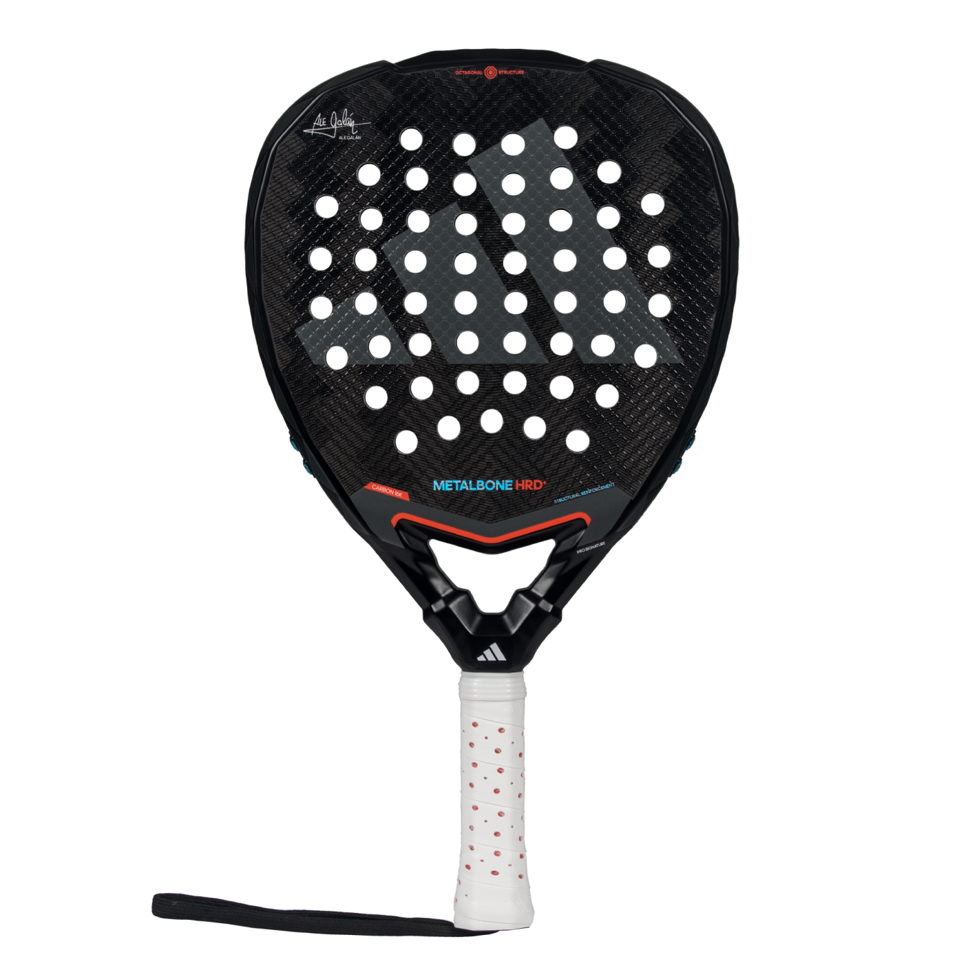 adidas Metalbone HRD 3.4 padel racket shown as a single product