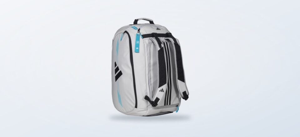 Off-white adidas Racquet Bag Protour 3.4 shown as a single product