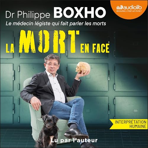 Illustration de couverture du livre audio La Mort en face