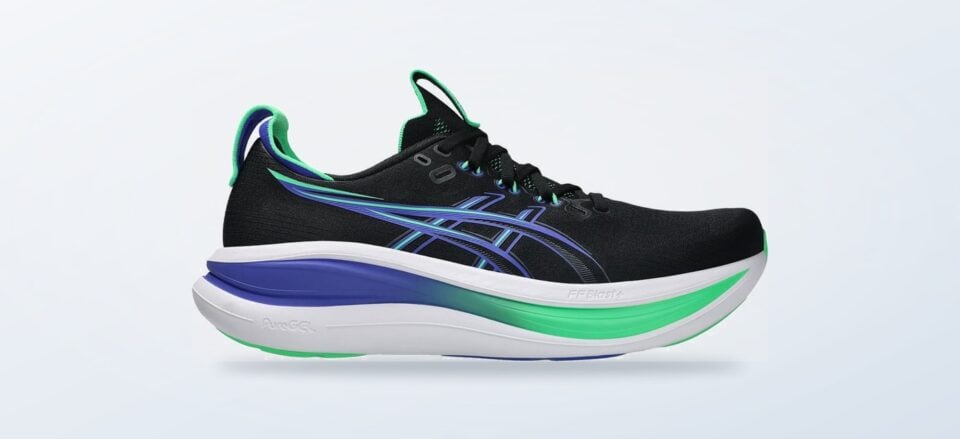 Scarpa da running Asics Gel-Nimbus 28 M nera e bianca