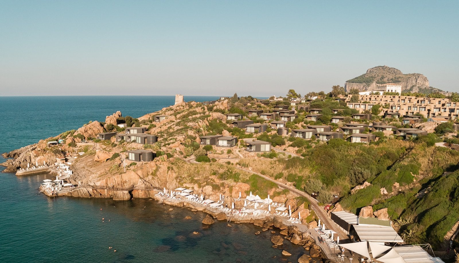 Coastal view at Club Med Cefalù in Sicily