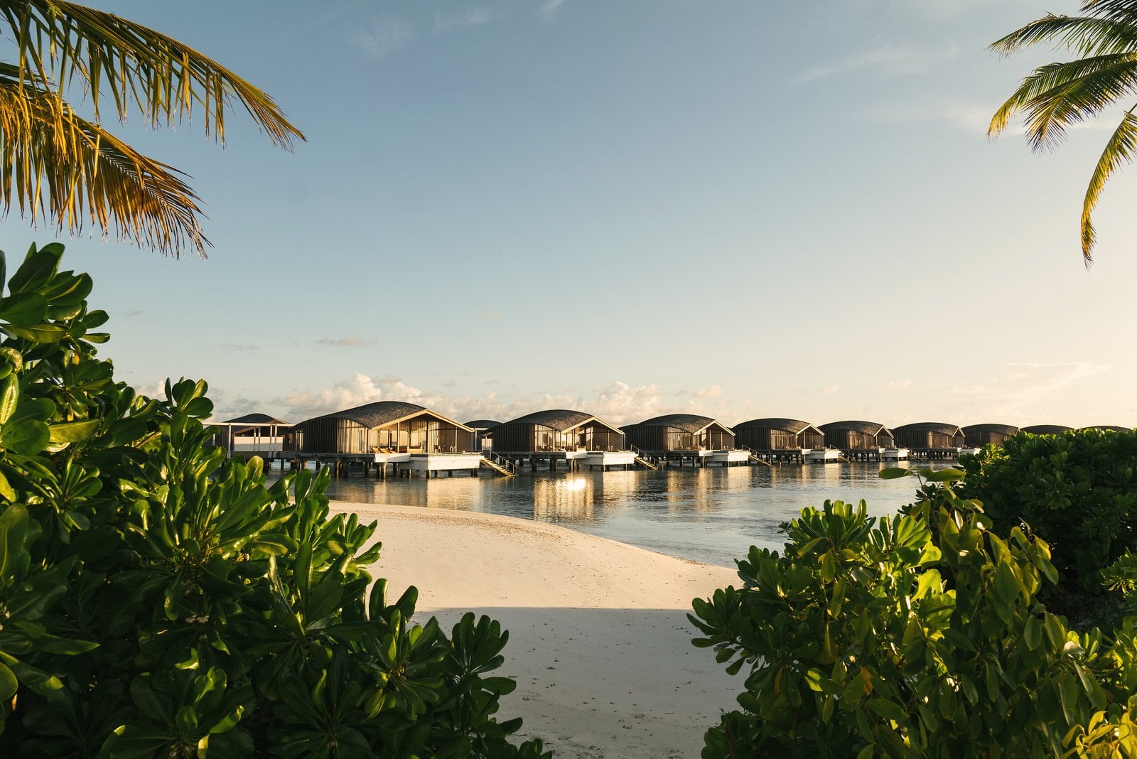 Villa setting at Club Med Finolhu Villas in the Maldives