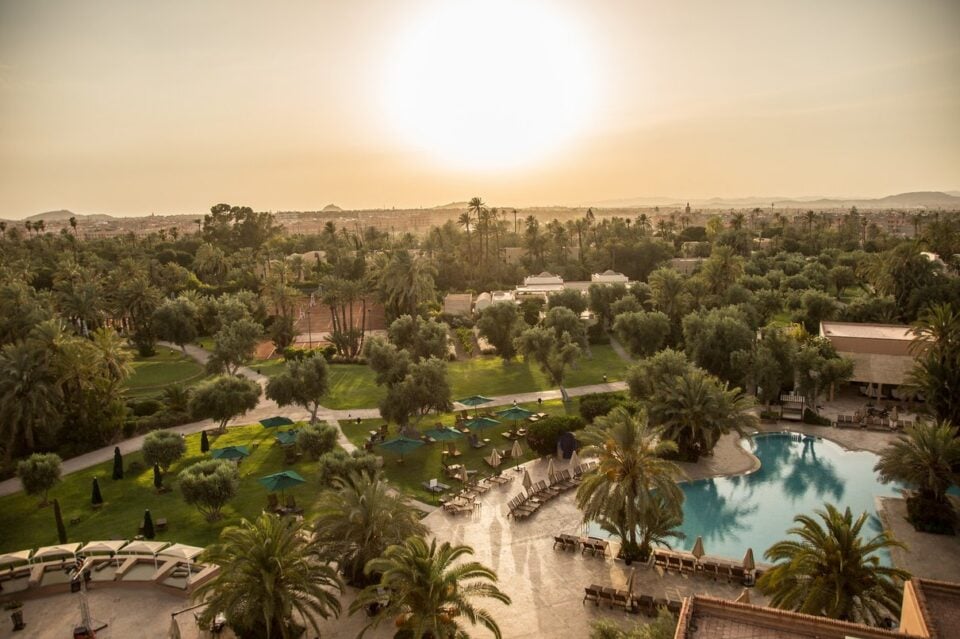 Pool and gardens at Club Med Marrakech La Palmeraie