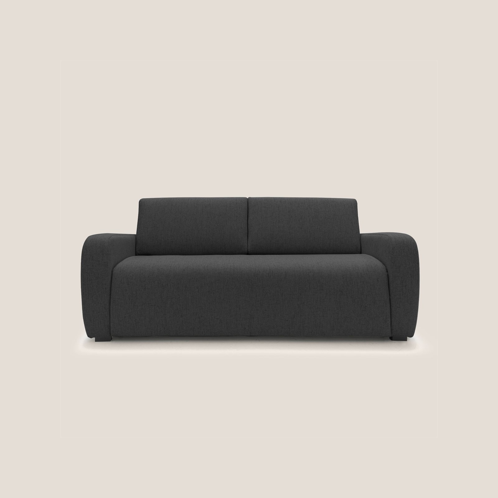 Canapé Duna anthracite aux formes arrondies