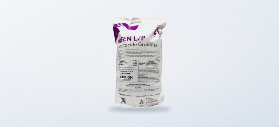 Bifen L/P Granules container for outdoor insect control