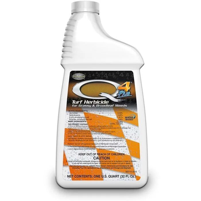 Q4 Plus Turf Herbicide bottle