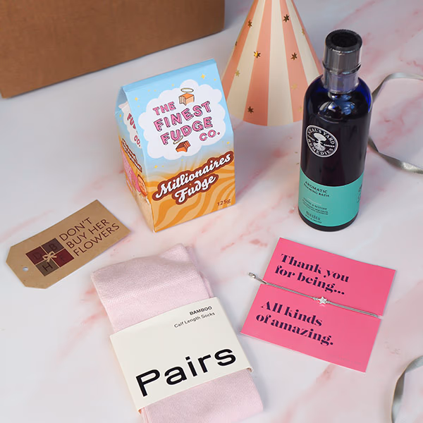 Create a Birthday Gift Box with treats