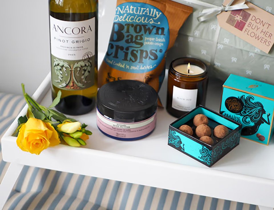Create a Gift Box with a selection of treats