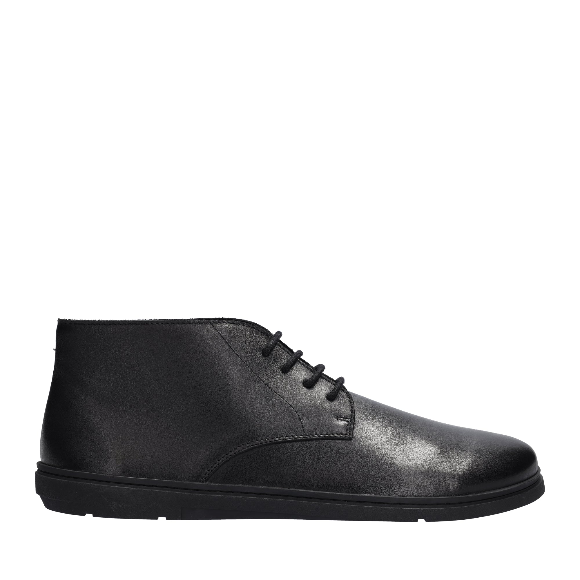 Groundies Stride als eleganter schwarzer Businessschuh