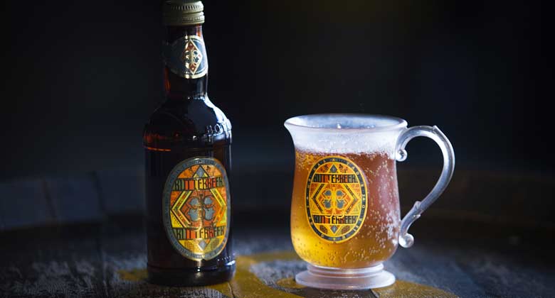 Butterbeer served at the Lyric Theatre