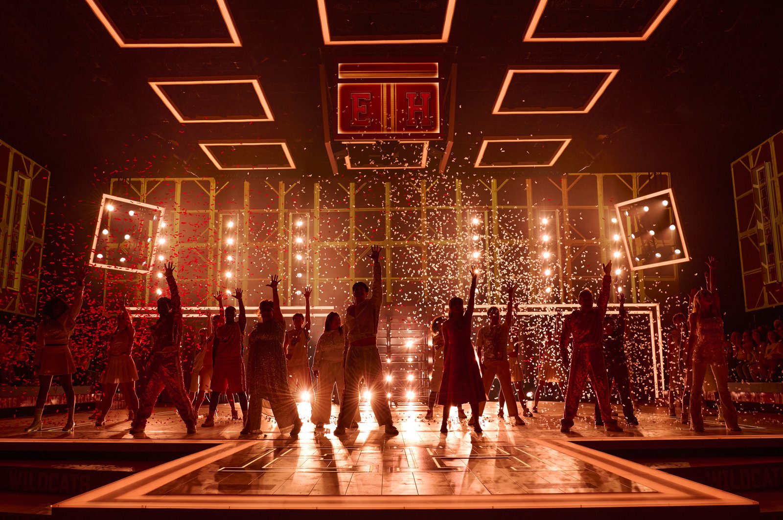 High School Musical ensemble during rehearsal