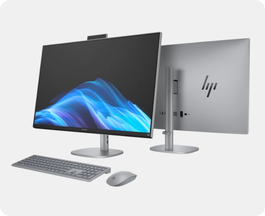 HP desktop computer for a home setup