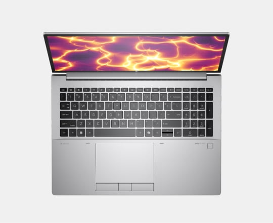 HP mobile workstation for demanding creative work