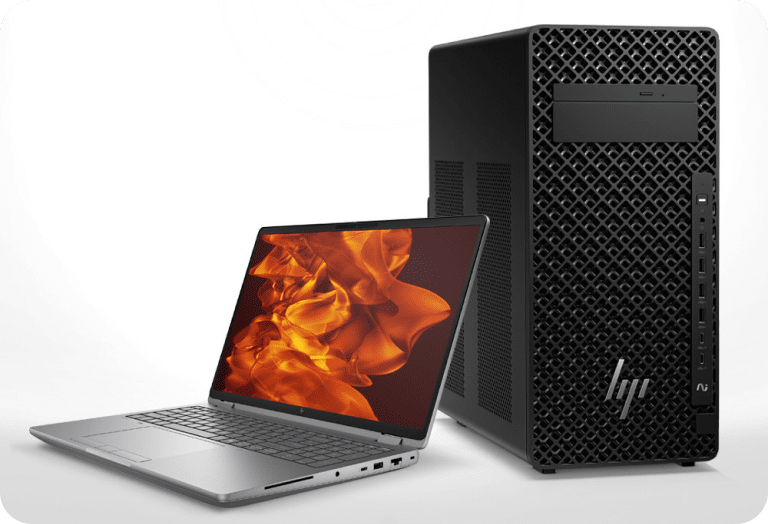 HP Z workstation and desktop computers