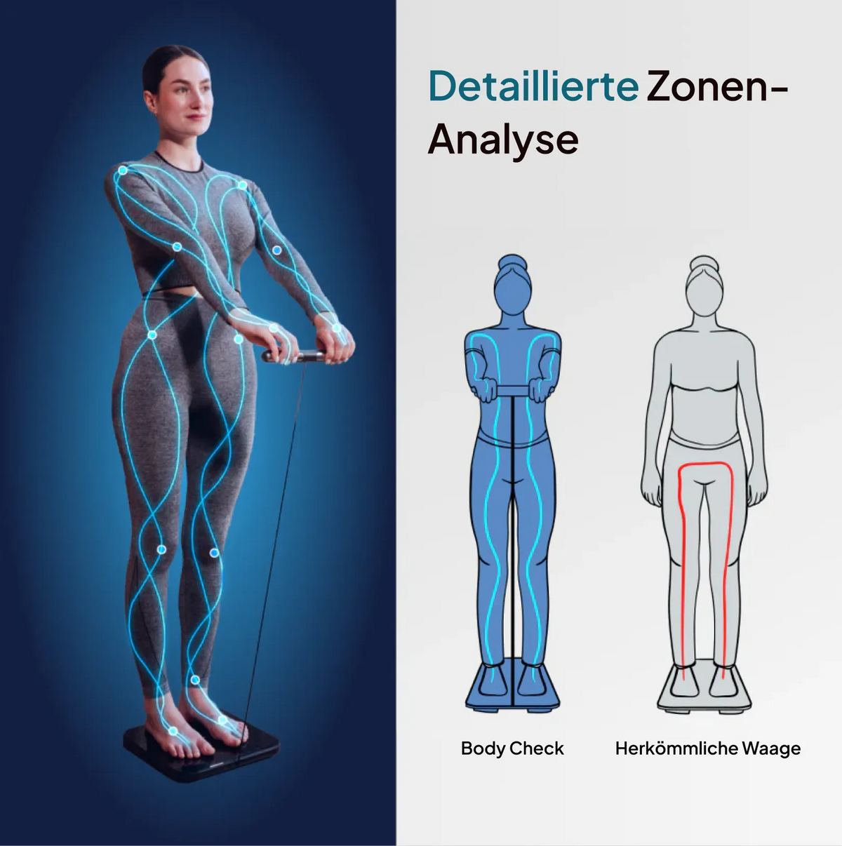 Sensoren des Hume Body Check