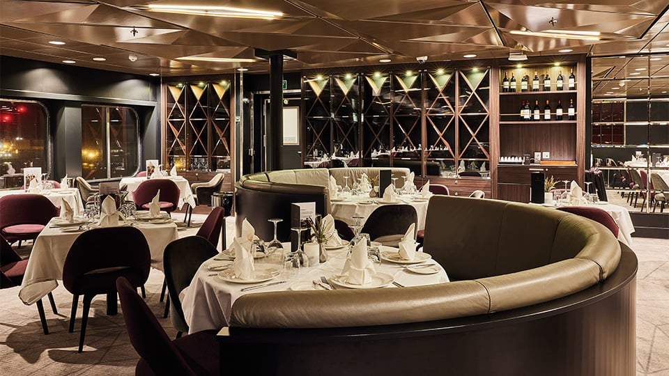 Lady Gregory restaurant aboard W.B. Yeats