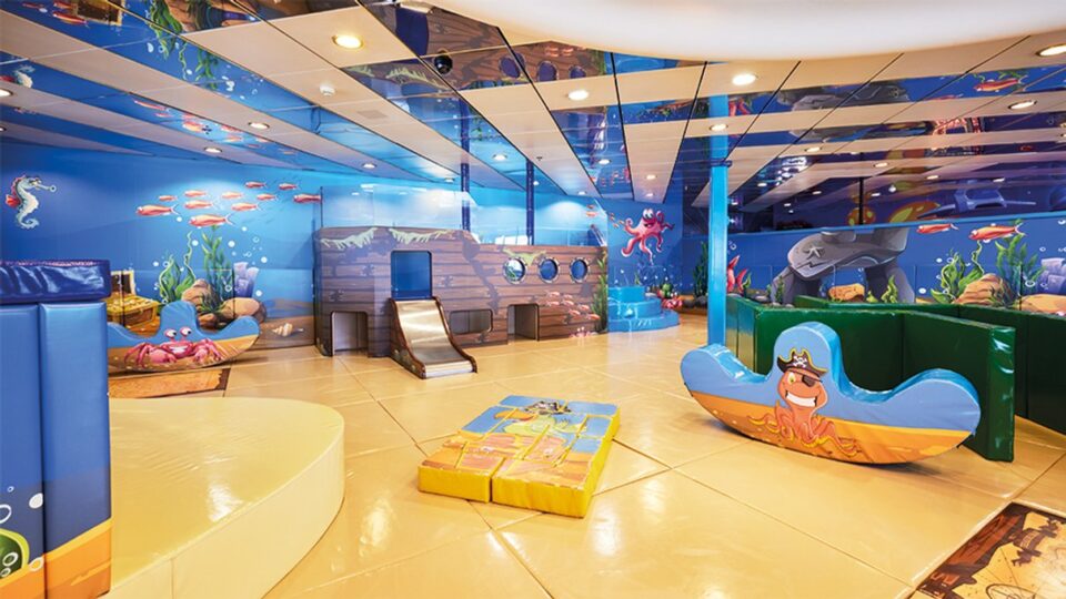 Espace de jeux pour enfants à bord de l'Ulysses