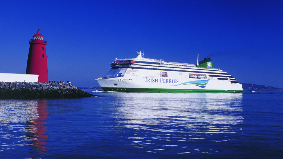 Ulysses ferry at sea