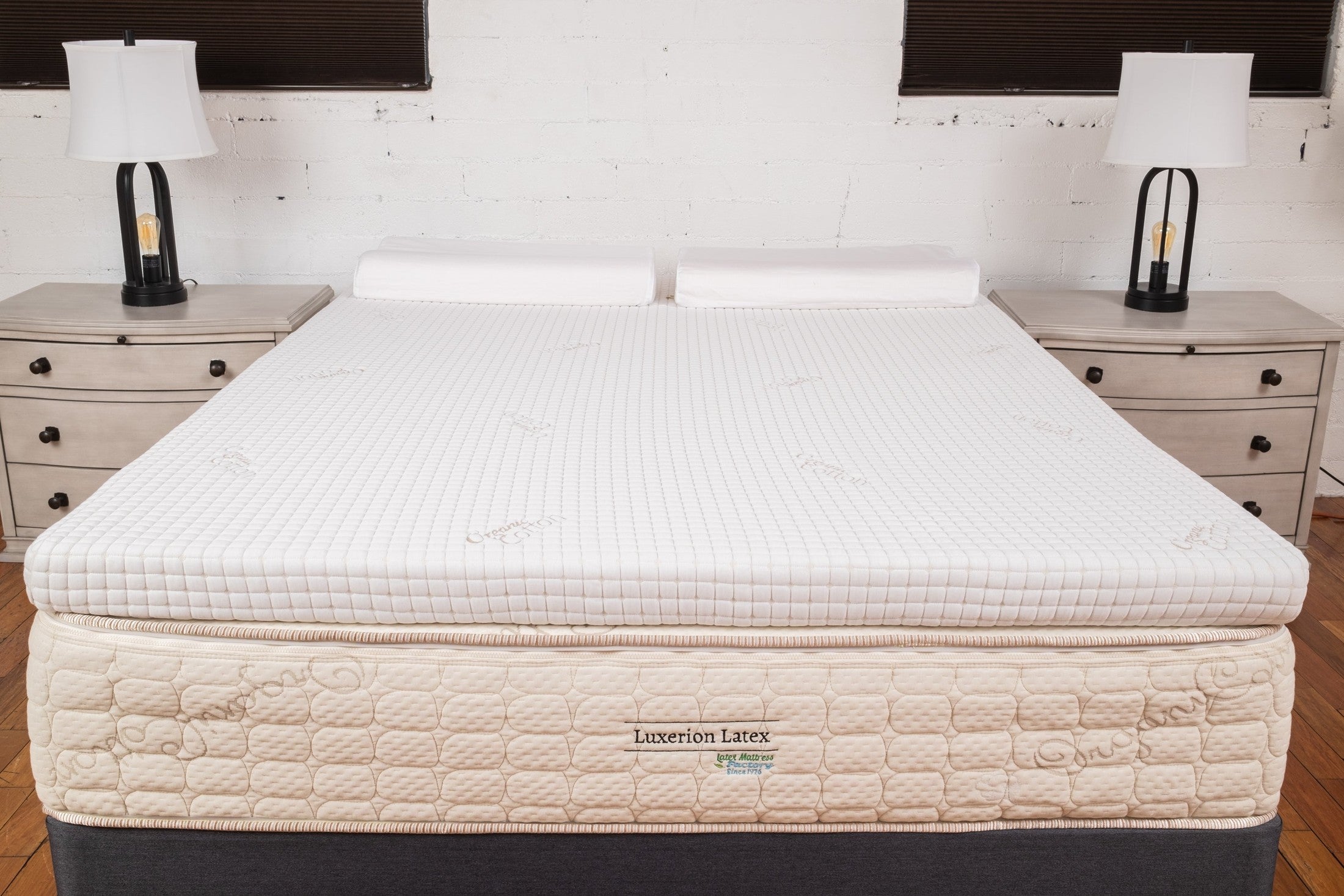 Talalay latex mattress topper product