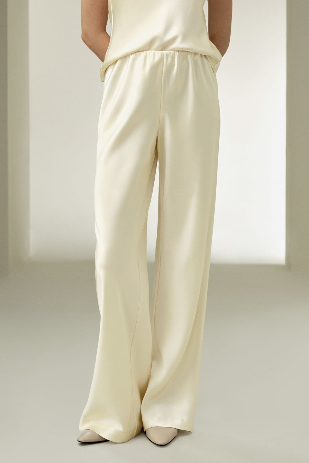 Lilysilk Full bias cut silk pants