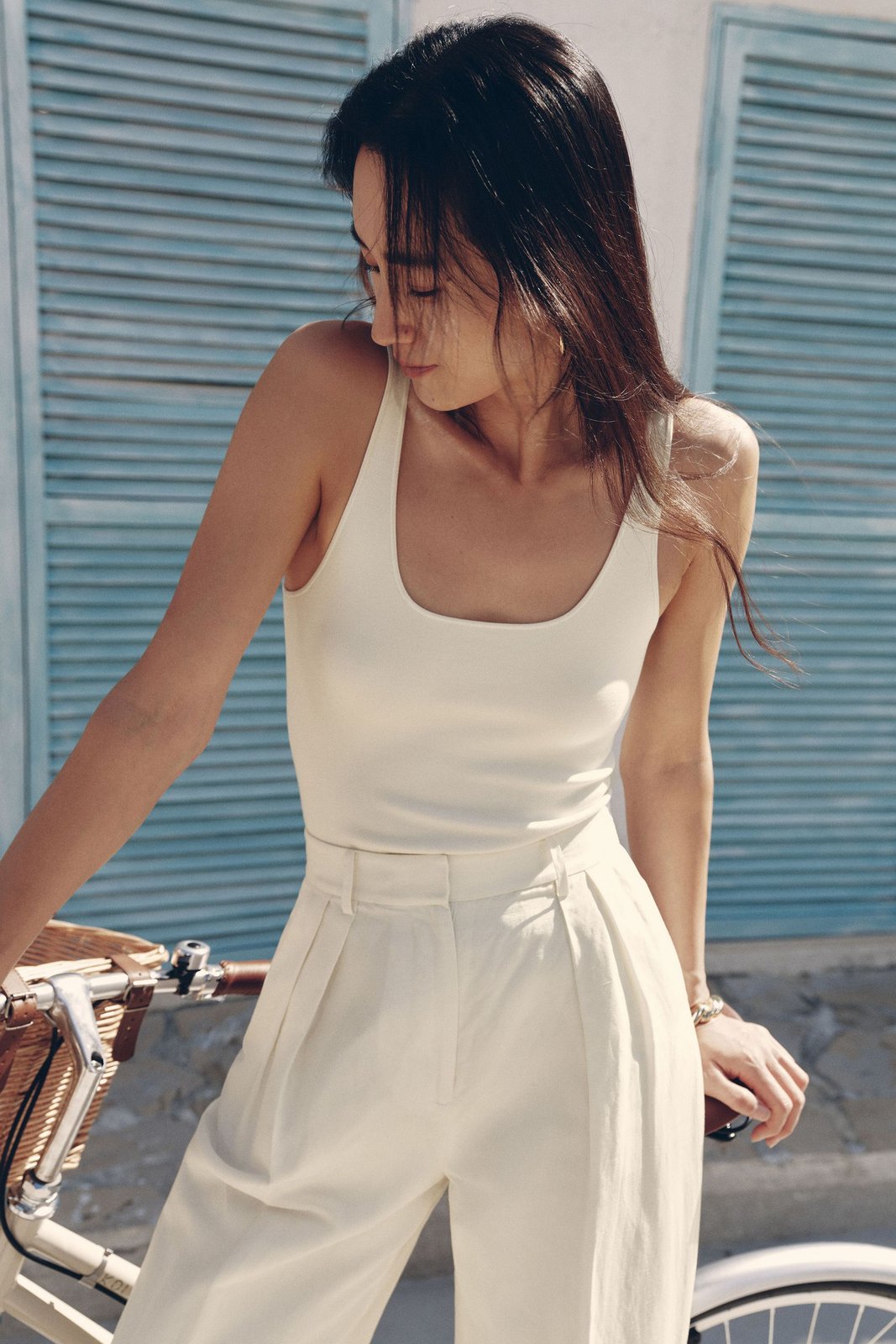 Débardeur Milano en soie et viscose Lilysilk